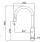 Смеситель для кухни LAPARET Лисера/LISERA с выдвижным изливом черный N2042429LPT_1